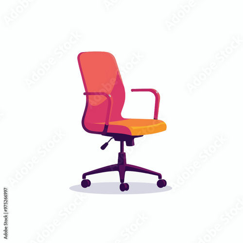 Colorful Office Chair with Wheels