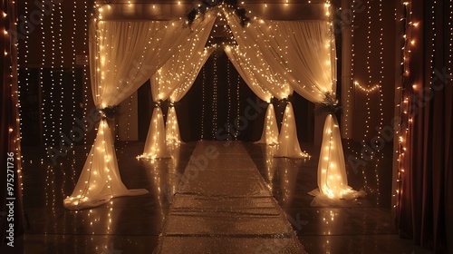 Using our assortment of prom themed arch and entry decorations you can leave a striking impression photo