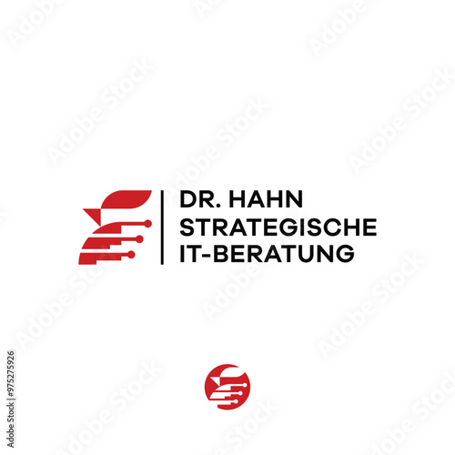 doctor strategy technology logo design template