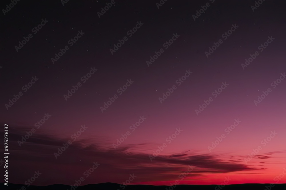 Mysterious Crimson Gradient Twilight with Reflective Ruby Glimmer on Charcoal Night Sky Background Mysterious Crimson Gradient Twilight with Reflective Ruby Glimmer on Charcoal Night Sky Background