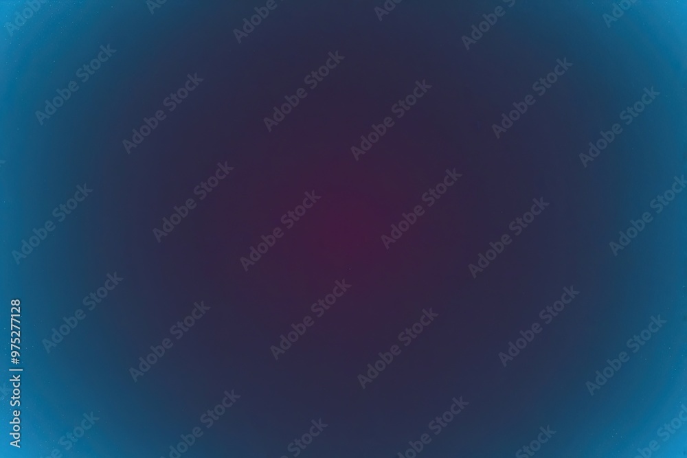 Fototapeta premium Radiant Blue Gradient Background with Grainy Texture and Dark Noise Effect