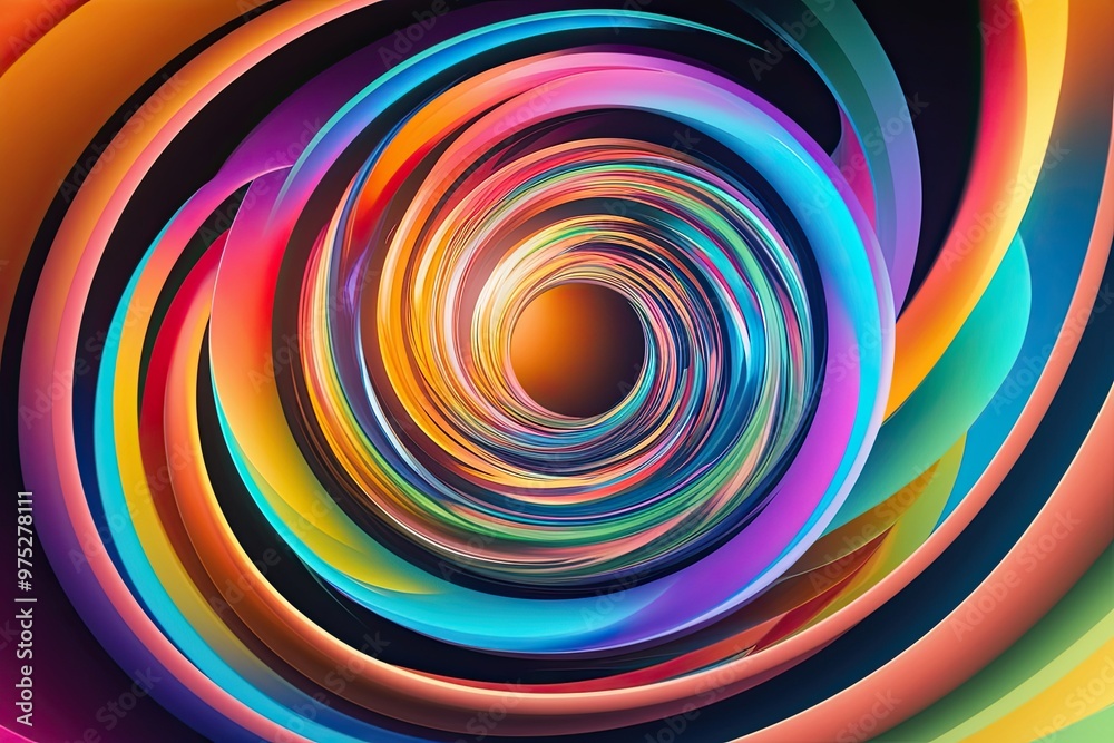 4K Animated Abstract Colorful Swirling Gradient Background with Dynamic Playful Patterns