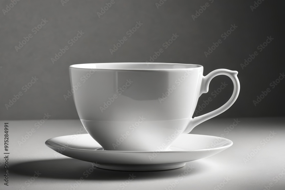 a white cup and saucer on a table a white cup and saucer on a table
