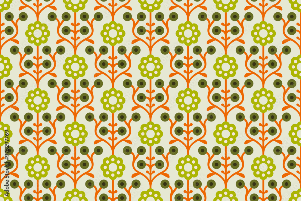 Fabric Prints' Beauty. Seamless Patterns with Mosaic Ornaments Fabric Prints' Beauty. Seamless Patterns with Mosaic Ornaments
