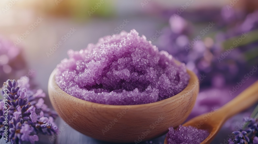Lavender Sugar Scrub Body Spa Treatment with Focus Selection Lavender Sugar Scrub Body Spa Treatment with Focus Selection