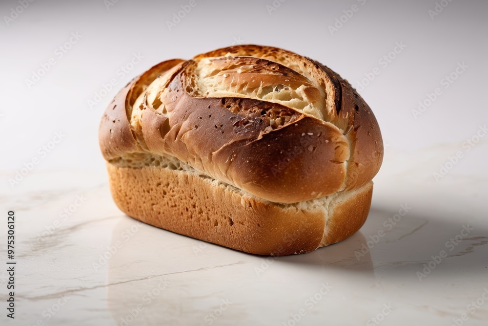 a loaf of bread with a hole in it                            