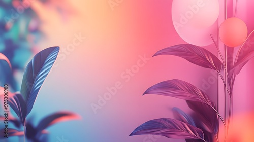 Soft gradient backdrop with tech details gently incorporated