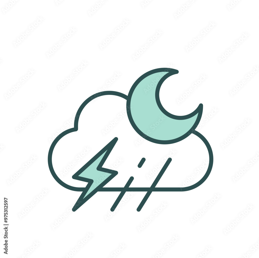 night storm rain night storm rain