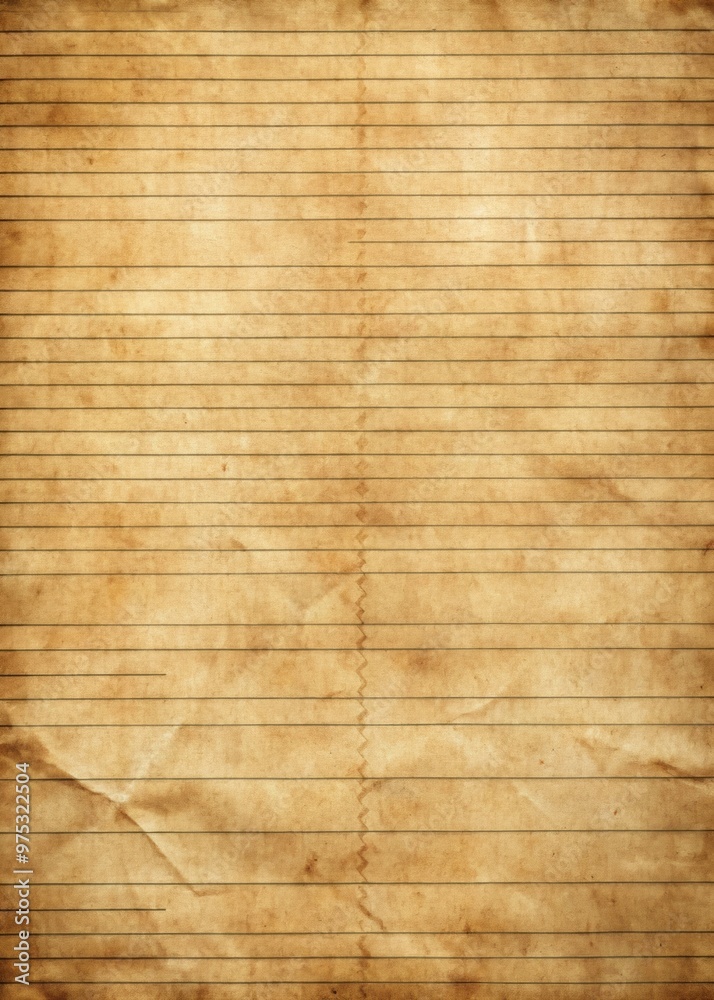 Obraz premium Vintage Lined Paper Texture