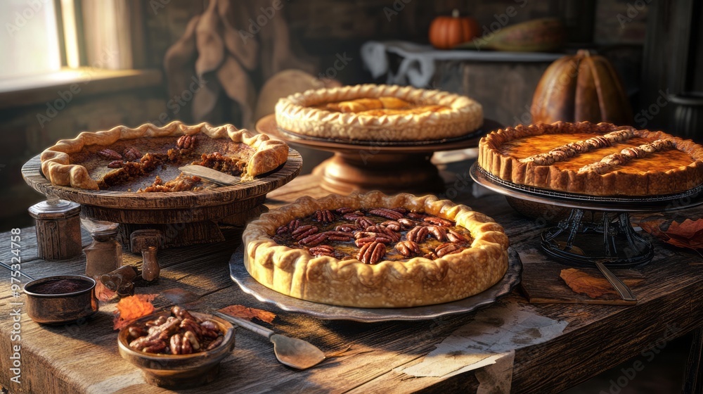 ## Delicious Homemade Thanksgiving Pies: Pumpkin, Pecan & More ## Delicious Homemade Thanksgiving Pies: Pumpkin, Pecan & More