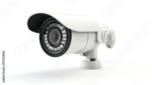 Web camera isolated of white background photo