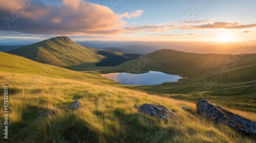 Ben Lawers National Nature Reserve Perthshire Scotland. photo