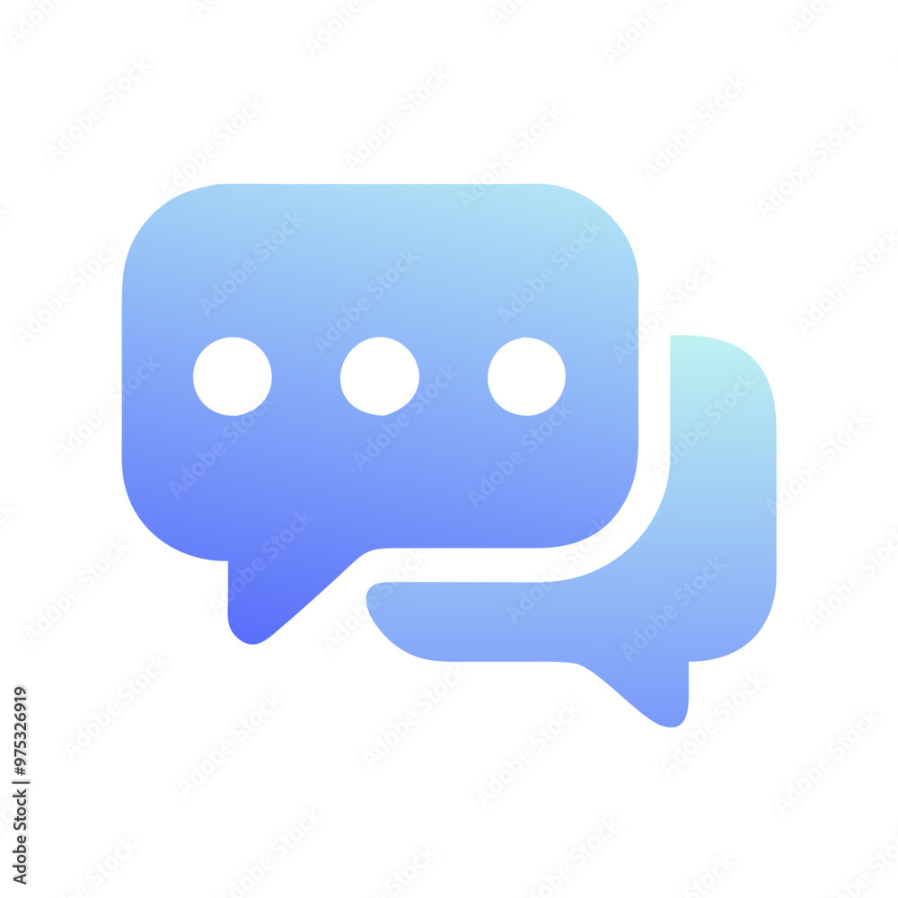 chat blue icon chat blue icon