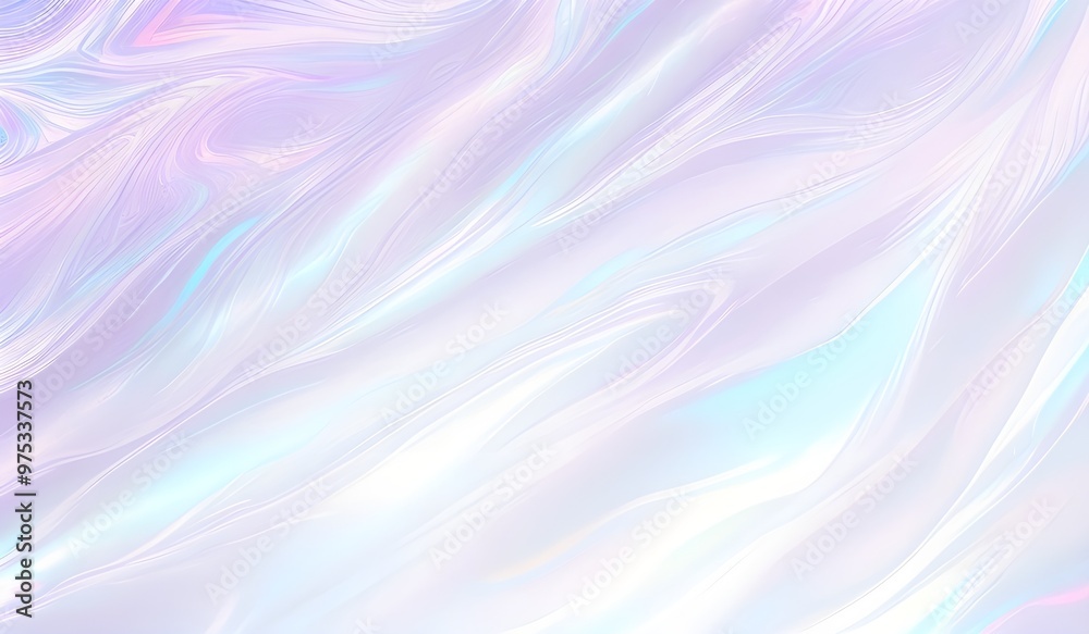Holographic background seamless trendy iridescent light foil texture. Soft holographic pastel unicorn marble background pattern. Modern pearlescent blurry abstract swirl illustration.
Holographic background seamless trendy iridescent light foil texture. Soft holographic pastel unicorn marble background pattern. Modern pearlescent blurry abstract swirl illustration.
