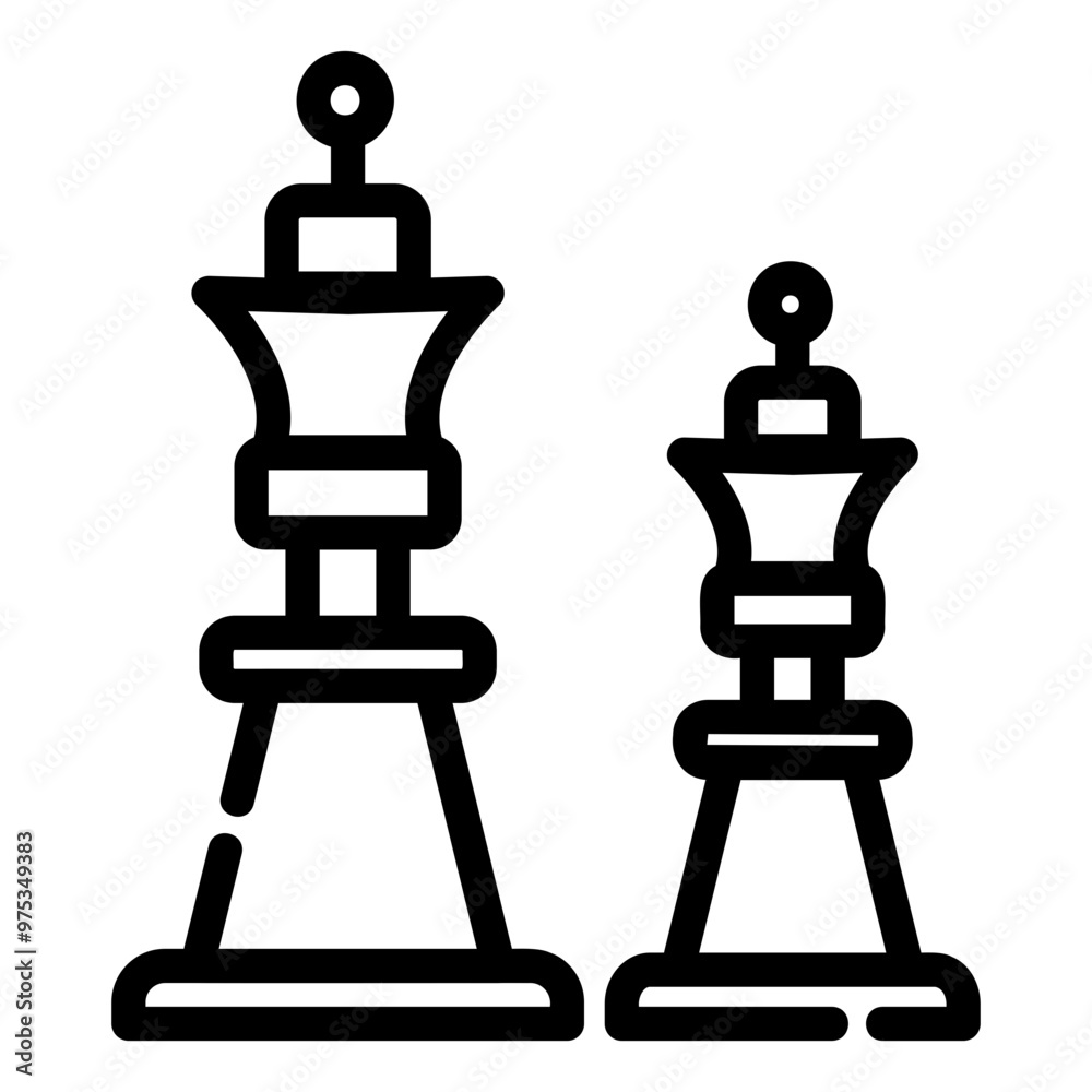 chess Line Icon chess Line Icon