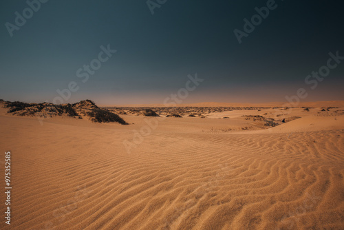 desert sand dunes photo