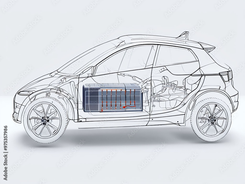 Fototapeta premium car vector