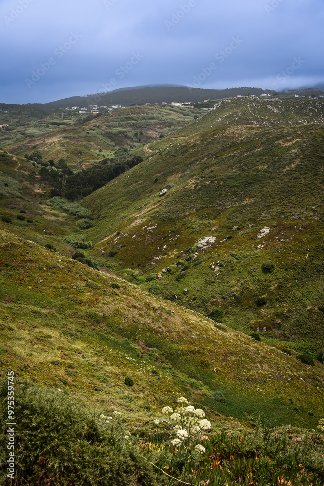 Rolling Green Hills of Cabo da Roca, Portugal Rolling Green Hills of Cabo da Roca, Portugal