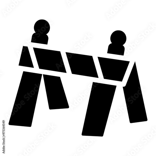 barrier Solid icon