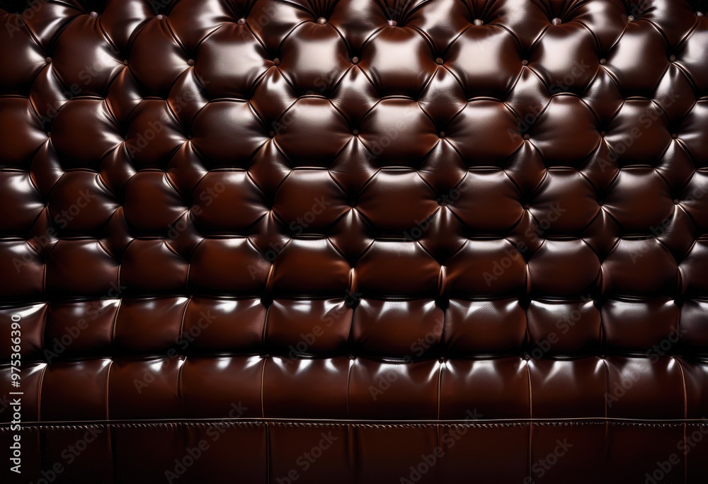 Naklejka premium luxurious rich leather texture featuring smooth shine highlights reflecting light elegant visual appeal, luxury, surface, design, material, richness