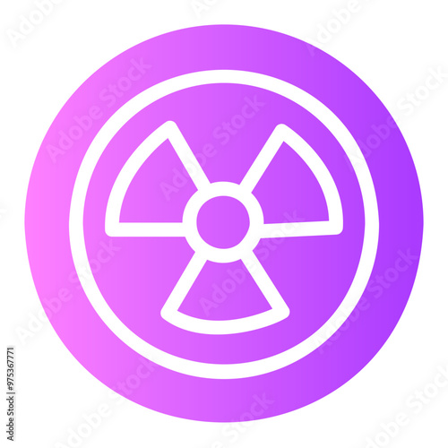 radioactive Gradient icon