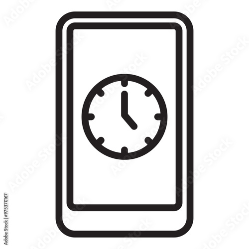Phone Alarm Icon
