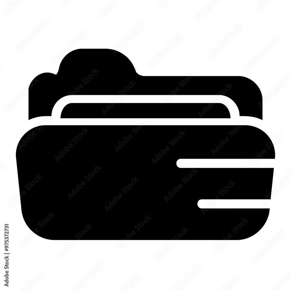 folders Solid icon folders Solid icon