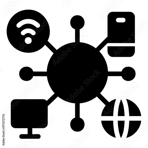 mass media Solid icon