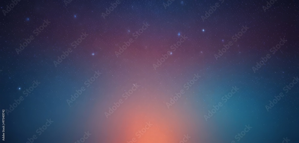 a starry night sky with a gradient of colors, transitioning from deep blue at the top to a lighter orange at the bottom. The stars are scattered across the sky, creating a a starry night sky with a gradient of colors, transitioning from deep blue at the top to a lighter orange at the bottom. The stars are scattered across the sky, creating a