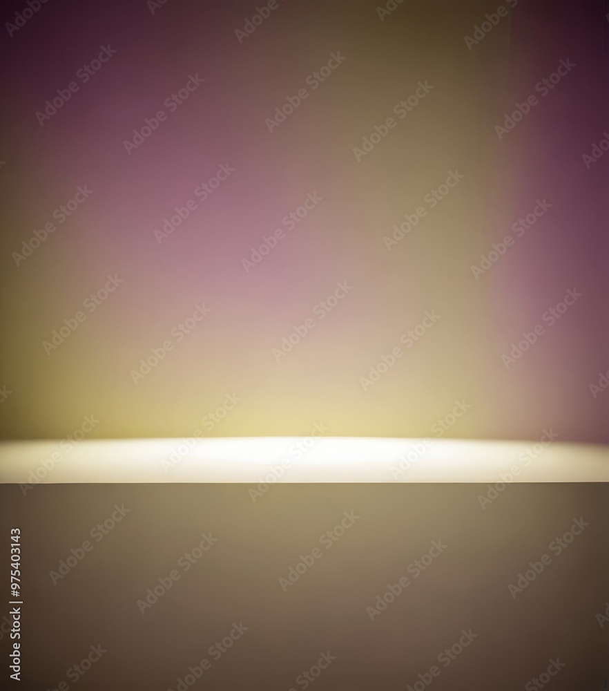 Obraz premium a blurred background with a white surface in the foreground, creating a sense of depth and space.