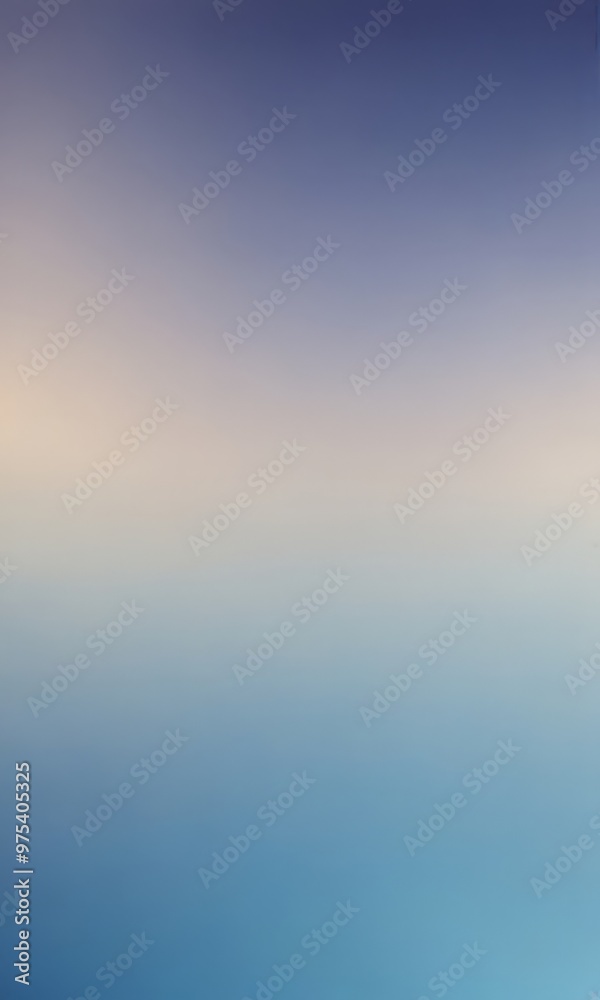 Obraz premium The image is a gradient of blue and white, transitioning from a deep blue at the top to a lighter blue at the bottom.