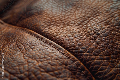 Textured synthetic leather photo