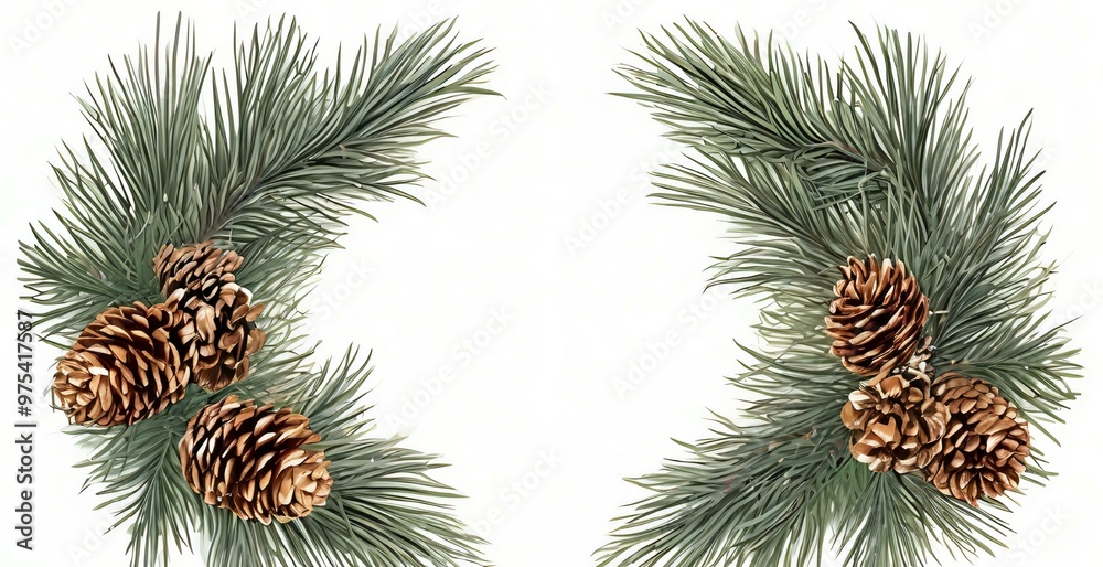 Fototapeta premium pine cones
