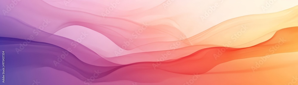 Abstract Colorful Wave Background Design   Pastel Gradient Texture