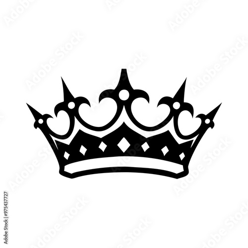 royal crown vector