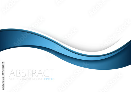 graphic vector curve line overlap background for text and message design
