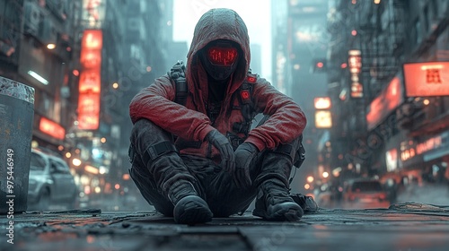 Cyberpunk City Wanderer