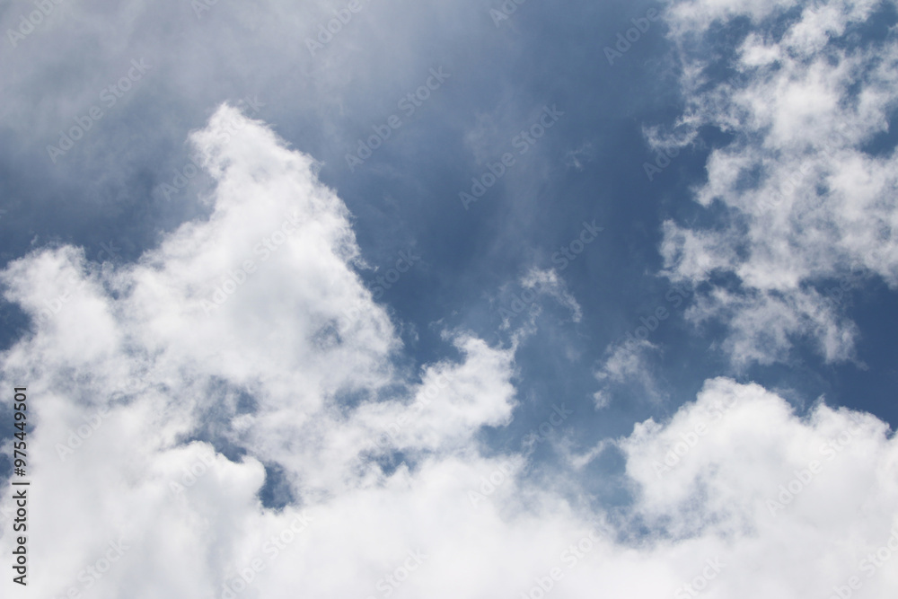 Clouds on the blue sky nature with space background wallpaper Clouds on the blue sky nature with space background wallpaper