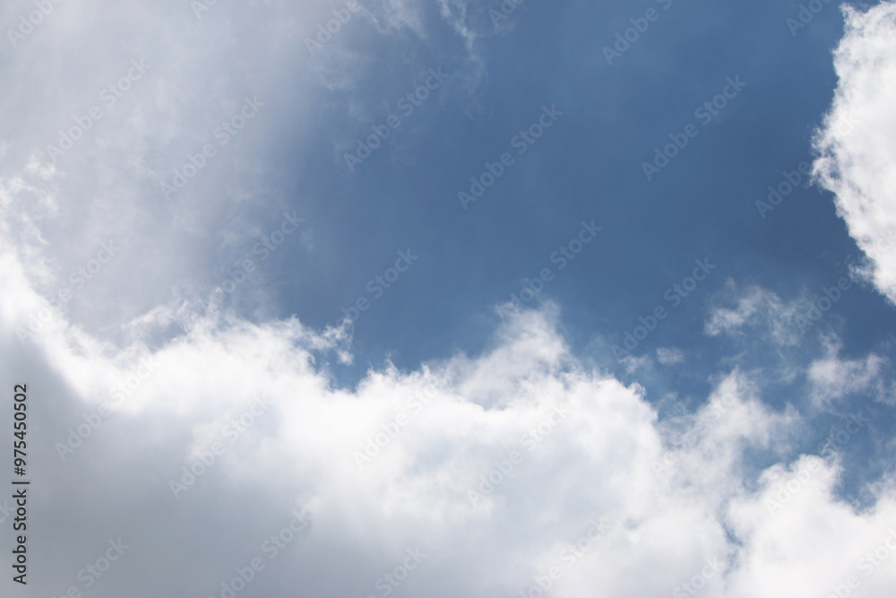 Clouds on the blue sky nature with space background wallpaper Clouds on the blue sky nature with space background wallpaper