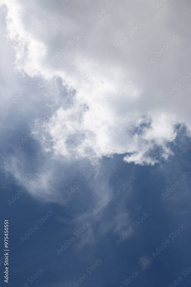 Clouds on the blue sky nature with space background wallpaper Clouds on the blue sky nature with space background wallpaper