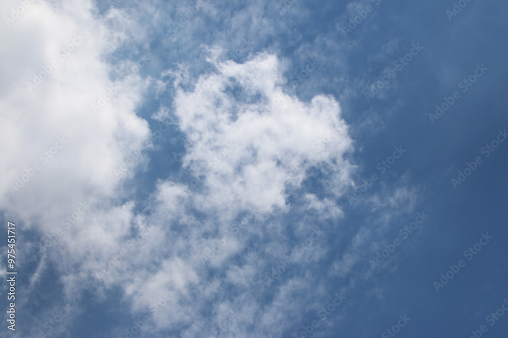 Clouds on the blue sky nature with space background wallpaper Clouds on the blue sky nature with space background wallpaper