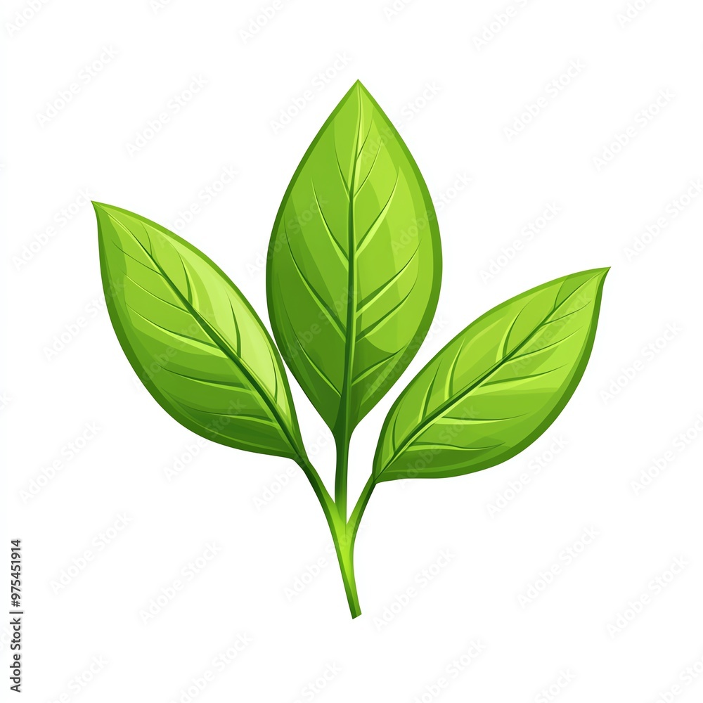 A green leaf symbol, vegan and plantbased diet, simple vector design, green, isolated on white background A green leaf symbol, vegan and plantbased diet, simple vector design, green, isolated on white background