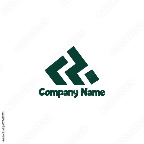 SS vector logo for a reconstruction company, this logo represents the letter S pointing upwards