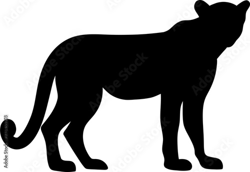 Cheetah Animal Wildlife Silhouette