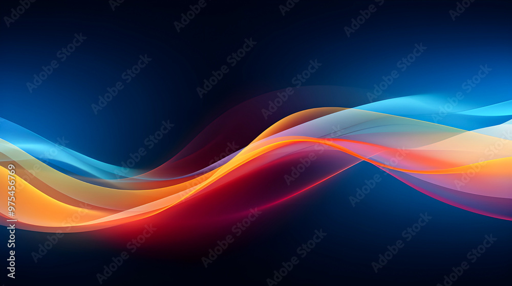 Photo Abstract colorful background with waves. Abstract background colorful smooth waving texture Photo Abstract colorful background with waves. Abstract background colorful smooth waving texture