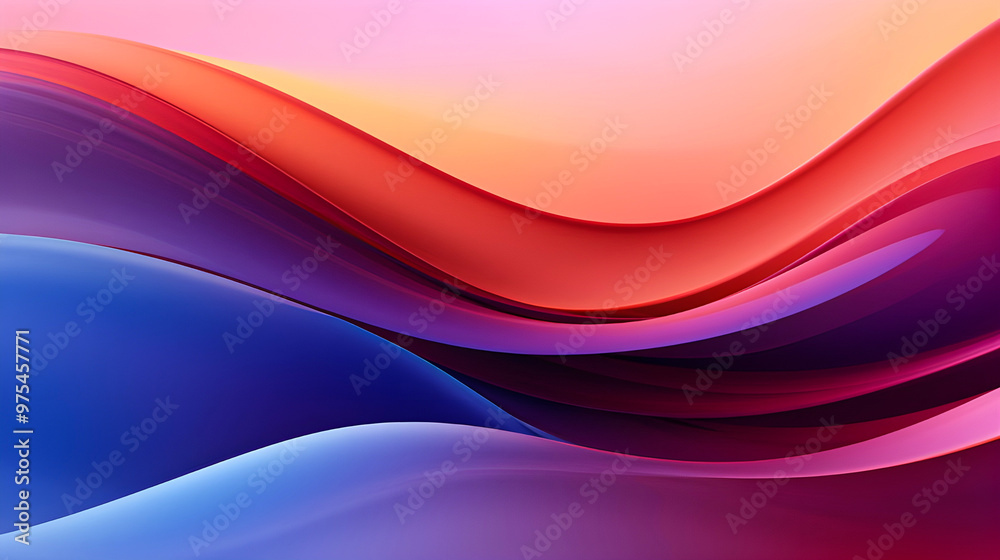 Photo Abstract colorful background with waves. Abstract background colorful smooth waving texture Photo Abstract colorful background with waves. Abstract background colorful smooth waving texture