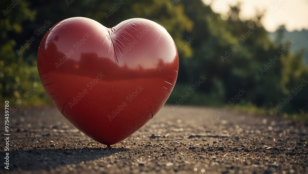 Fototapeta premium heart in the hands