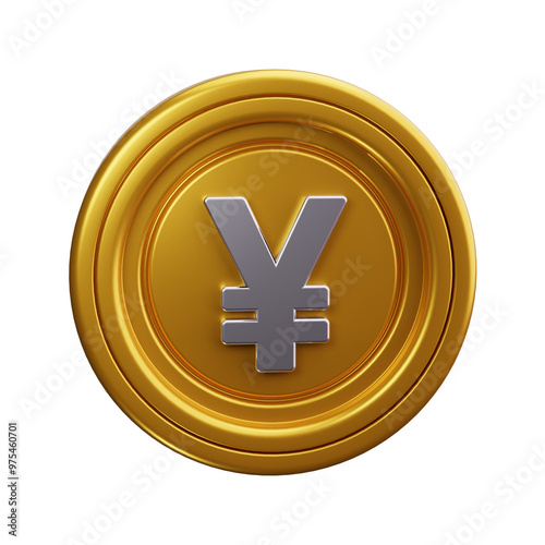 yen 3d Render Icons