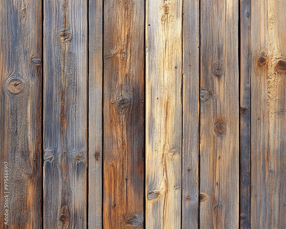 Fototapeta premium Burnt Wooden Planks Texture