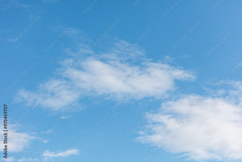 Clouds in the sky as a background Clouds in the sky as a background